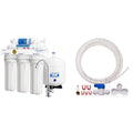 RO-90 Ultimate Series Top Tier Supreme Certified High Output 90 GPD Ultra Safe Reverse Osmosis Drinking Water Filter System, Chrome Faucet | ICEMAKER-KIT-38-14-RO-A Ice Maker Installation Kit